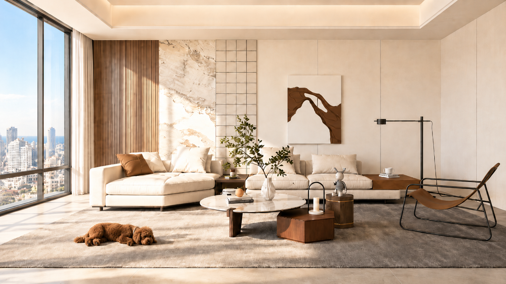 Luxury Living Room — After
