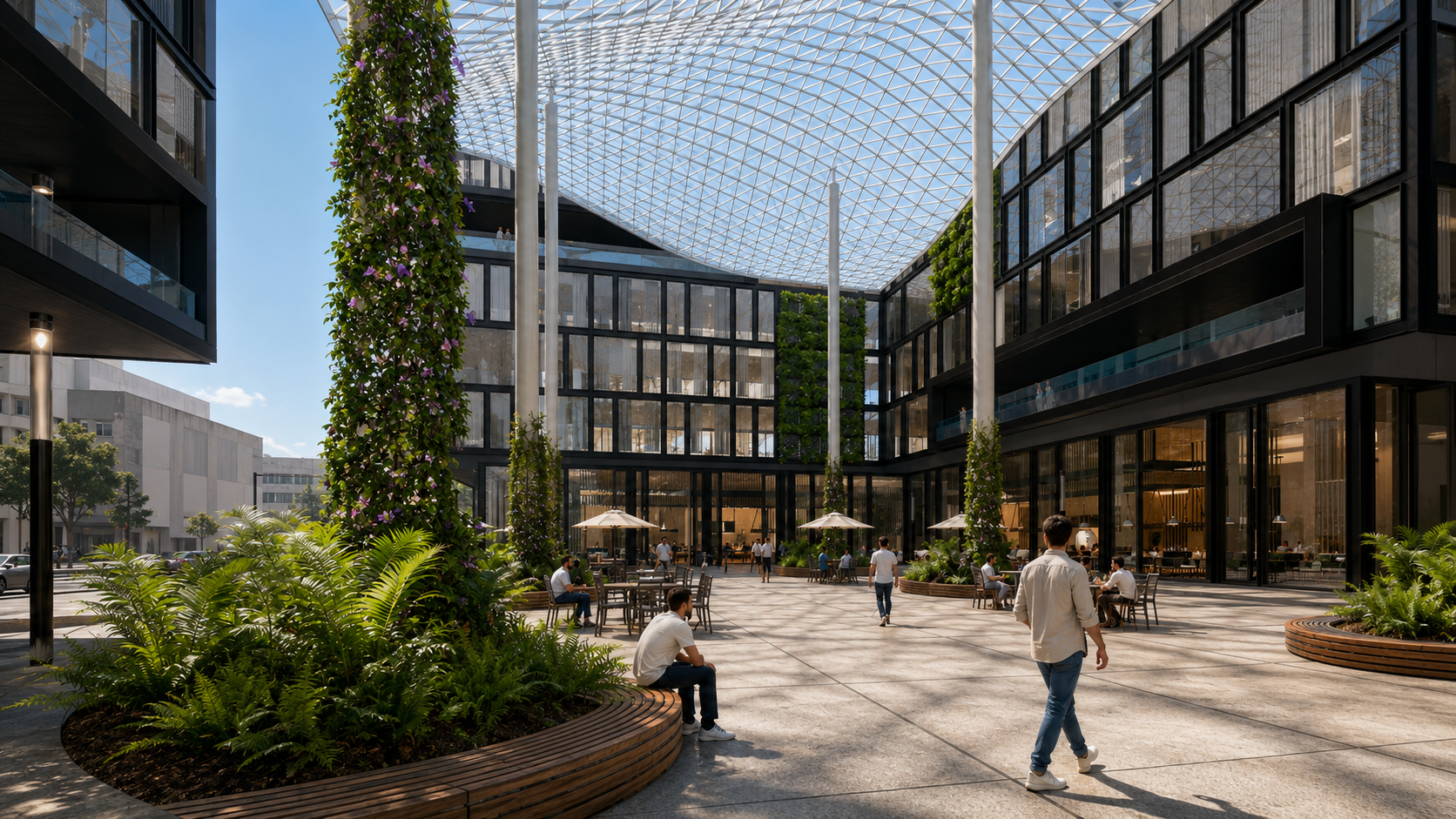 Biophilic Courtyard — After
