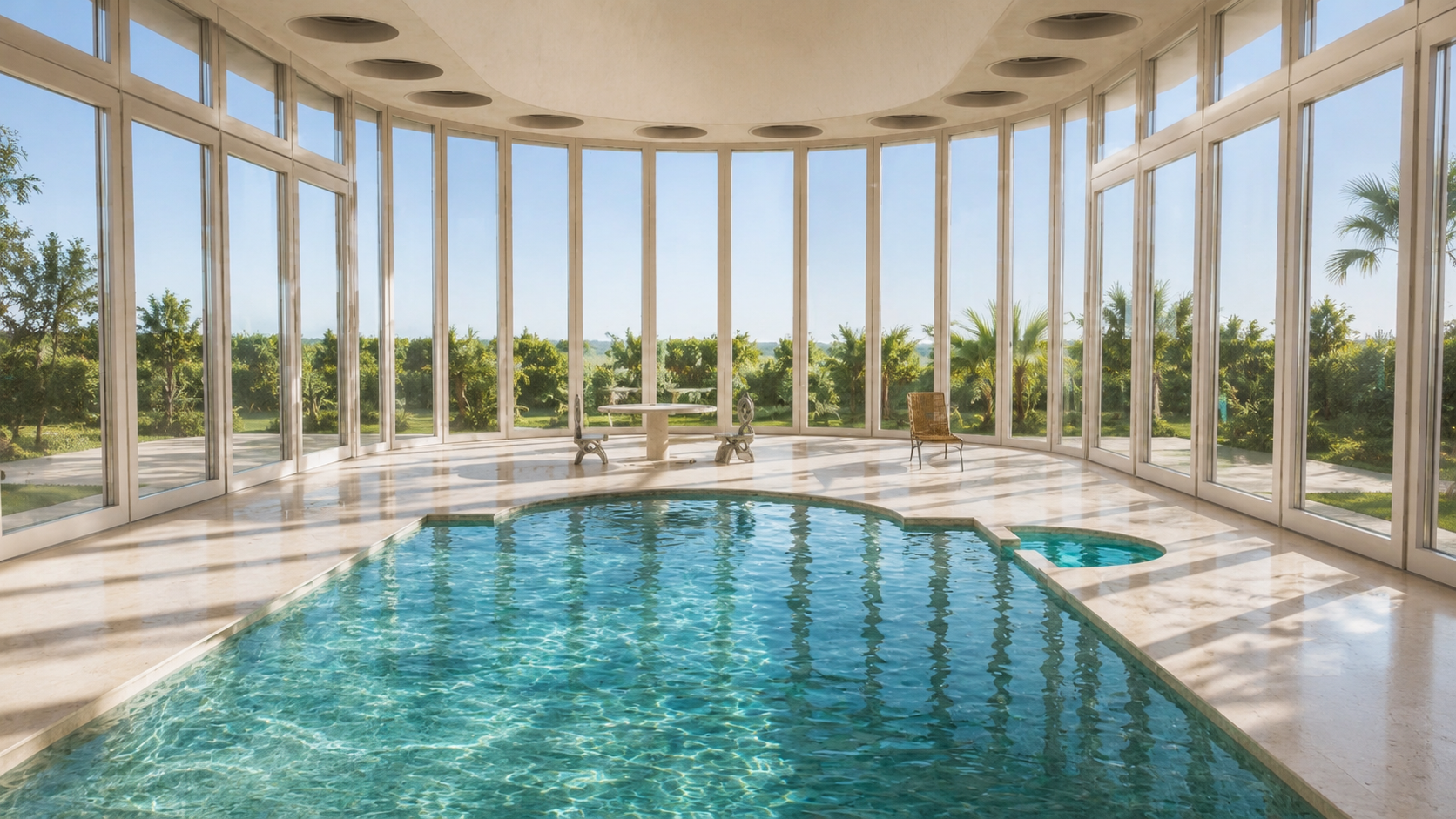 Indoor Pool — After